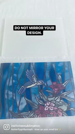 How to Sublimate on our ACRYLIC