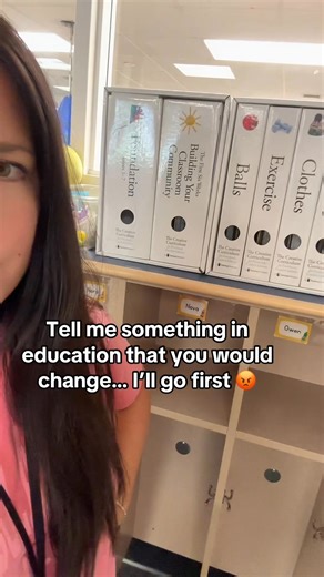 Okay, tell me one thing in education you’d change. I’ll go first. State-mandated curriculum for preschool… it makes no sense. We got the full Creative Curriculum set, and sure, there are a few good parts, but it’s just so much stuff. It doesn’t fit every preschool, it’s overwhelming, and there’s no way anyone is actually using all of it. It’s just not realistic.#Inverted | Preschool Vibes