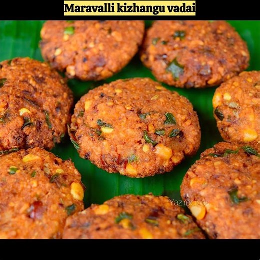 Maravalli kilangu vadai in tamil |vadai recipe in tamil |maravalli kizhangu vadai in tamil |vadai