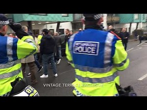 Arsenal vs Tottenham fans. All the exclusive highlights in one video.