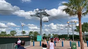 Disney's new Gondola transportation is now in full testing mode at Disney's Hollywood Studios! 😮😍😍🚡 Credit: ThrillGeek | Just Disney