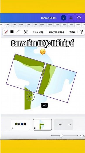 Level up your presentations with 1 click on Canva! 🪄 #youtubeshorts #slideshowtutorial #canva