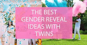 Gender Reveal Ideas With Twins - 12 Cute Twins Baby Reveal Ideas