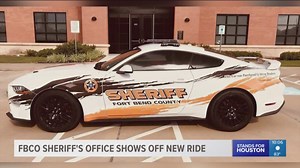 Fort Bend County Sheriff's Office shows off new ride 'purchased by drug dealers'