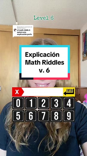 Math Riddles v.6, v.7, and v.5 Tutorial Response
