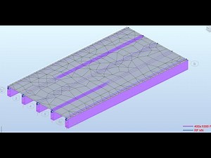Design of a 3-span of 20m simply supported reinforced concrete bridge part 1 in Robot Structure