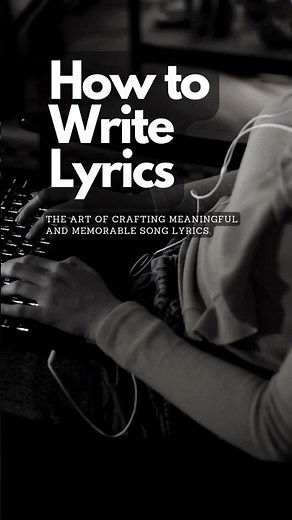 How to write lyrics ✍️ the 5-step lyrics masterclass ✨🪩 #songwriter #music