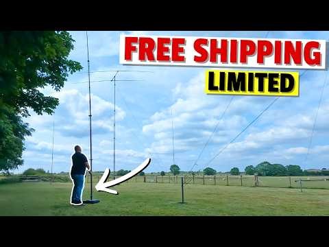 Free Worldwide Shipping on This HF Antenna (Limited Offer)