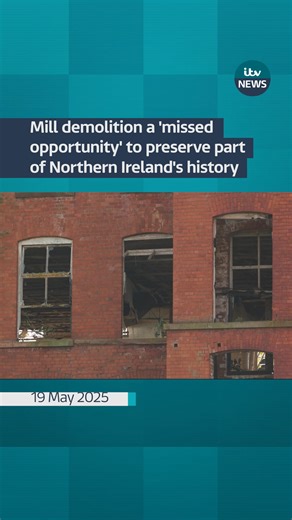 24K views · 192 reactions | There have been calls to protect and restore the historic 'Hilden Mill' site in Lisburn, as developers plan to demolish most of it and build hundreds of homes. The factory has been abandoned for nearly 20 years, and during that time it has become a target for arsonists and vandals. Concerns are growing that the history of the linen mill will be lost. Katie Andrews has this report. | UTV Northern Ireland | Facebook