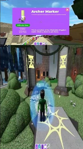 -NEW - How to get ARCHER MARKER IN FIND THE MARKERS ROBLOX ! #shorts