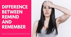 Difference between Remind and Remember - Learn English with Harry 👴