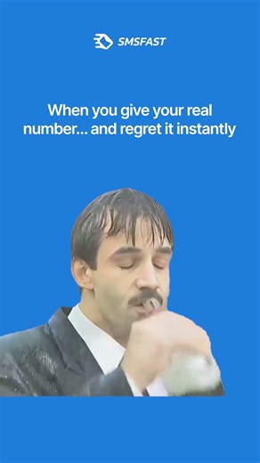 When spam hits after using your real number – SMSFAST