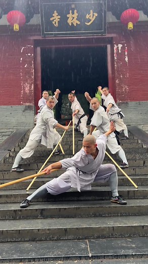 Shaolin Temple Warrior Monks Exploring Traditional Kungfu and Martial Arts