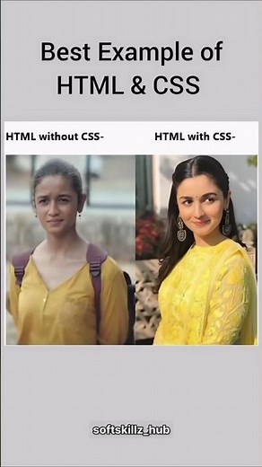 Best Example of HTML vs CSS 😂 | Web Developer Meme