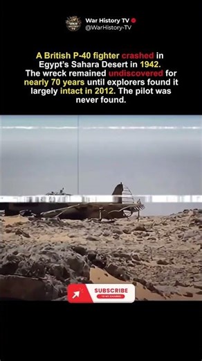 The Ghost Plane Found 70 Years Later