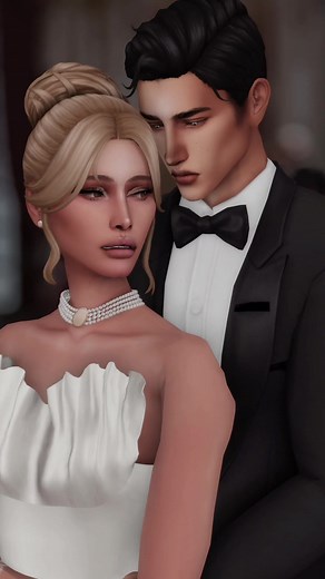 When the wrong guy walks you in, but the right one still finds you 😭 Debutante Ball waltz animations by mercuryfoam🤍 #sims4aesthetic #sims4machinima #sims4lovestory #debutante #richsims
