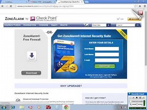 Use Zonealarm firewall and prevent unauthorize acess to your computer