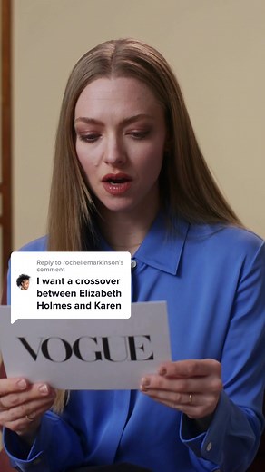 Amanda Seyfried Dancing Like Elizabeth Holmes | Vogue's Off The Cuff