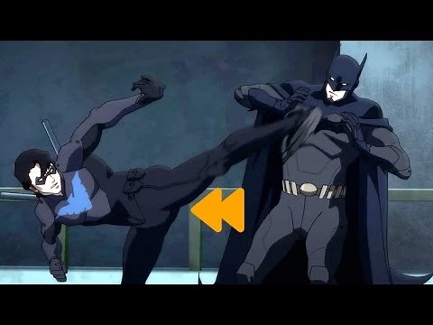 Batman vs Nightwing (Full Fight) "Batman: Bad Blood"