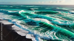 A futuristic female humanoid robot with a sleek metallic design and glowing circuitry, embodying advanced technology and artificial intelligence in a vibrant digital space created with generative ai