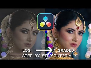 Color Grade LOG footage like a pro | Cinematic Color Grading in Davinci Resolve