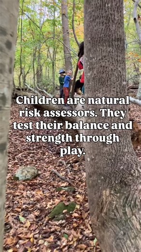 There is a difference between challenge and danger. Children know...