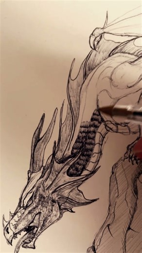 #drawing #beginnerarttips #dragonart #art #dragondrawing #dragon #learntodraw #howtodraw #tutorial