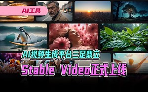 顶着Sora的压力，SD视频生成AI工具， Stable Video（SVD）网站正式上线_哔哩哔哩_bilibili