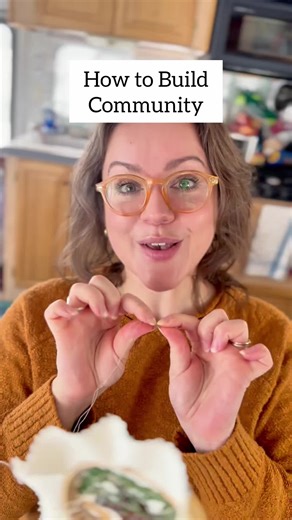 Here's how to build community 👉 Start building community! No, really. Start with your family and friends. Host some low-key get-togethers. Craft together! Host a mastermind chat for Moms, or Small Business Owners, or neuro-spicy Millennials. Whatever it is you want to build a community around, start with your circle. And then expand the circle little by little. Starting is more important than