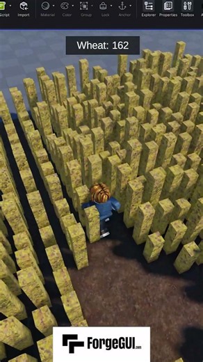 Watch Me Build a Roblox Wheat Farm Game 🌾 #roblox #robloxdev