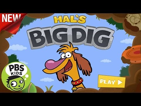 Hal's Big Dig Episode - PBS Kids Games (Nature Cat)