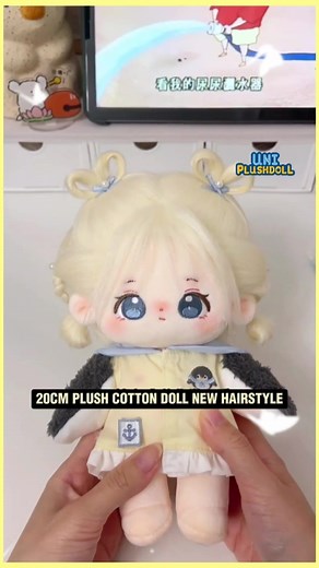 Uni Plush Doll Tutorial: Stylish Hair Transformation