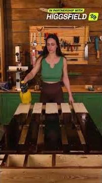 Turn Old Pallets into a Functional Workspace 😍 #woodwork #lifehacks