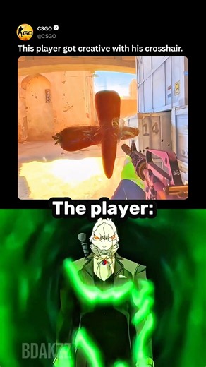 This Player Found the Ultimate Crosshair 🎯