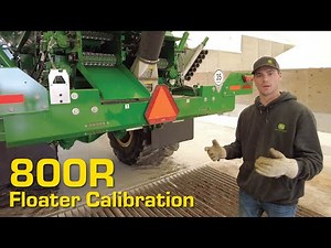 John Deere 800R Floater Calibration