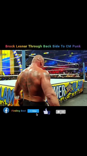 146K views · 2.9K reactions | WWE wrestling biggest interesting match Brock Lesnar Vs CM Punk #findingbest #scene #viralchallenge #reels #BrockLesnar #brocklasner #angry #viralshorts #WWE #brocklesnarwwe #CMPunk | Finding Best | Facebook