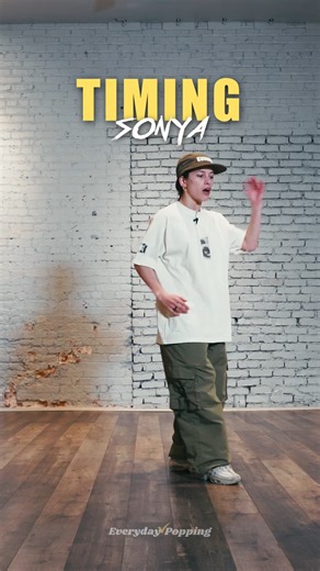 EVERYDAY POPPING on Instagram: "Timing! With @sonyabb93 Sonya breaks down essential timing techniques in popping to help you elevate and enjoy your freestyle. She covers double pop, single pop, ticking (half timing), air pose, and dime stop! Check it out on everydaypopping.com Or comment “free training” if you’re looking to give popping a try!"