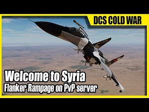 Su-27 Combat over Syria | DCS World - Digital Combat Simulator (Pimax 4k)
