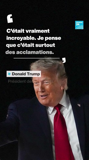 Trump hué à New York avant un match de la finale NBA • FRANCE 24