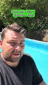 How much does a pool cost in water and electricity per month? #pool #money #budget