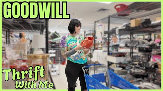 Right in plain sight at Goodwill thrift shop haul