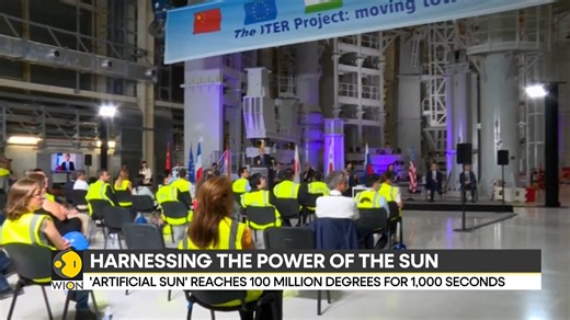 62K views · 816 reactions | China artificial sun breaks records again, achieves nuclear fusion milestone as artificial sun reaches 100 million degrees for 1,000 seconds Jyotsna Kumar with more on this | WION | Facebook