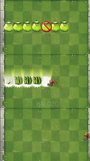 PvZ 2 Challenge - Squash Plant Team & Other Plant Teams Vs Monkey Zombie Level 30 #shorts #pvz2