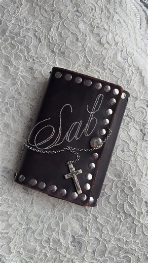 Custom Leather Journal Creation Process