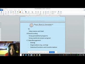 Computer Data Analysis Part 2. Data Encoding and Data Management