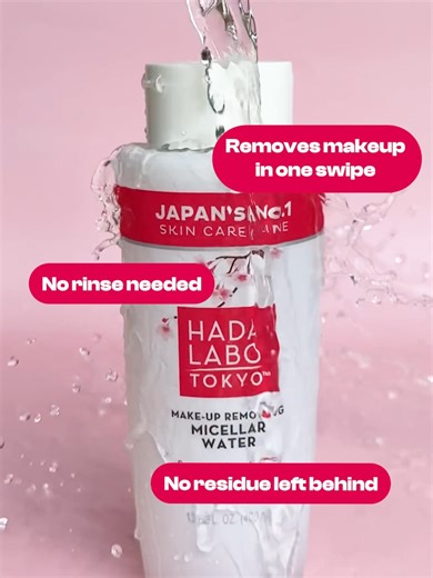 Hada Labo Tokyo Micellar Water: Hydrating Cleanser