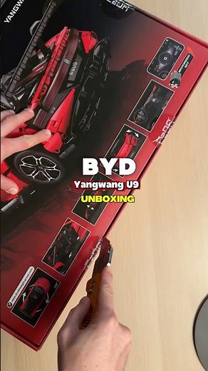 Official BYD Supercar Set! CaDA U9 Unboxing That Surprised Me