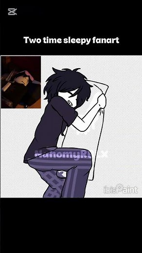 Two time sleepy fanart #roblox #forsaken #fanart #twotime
