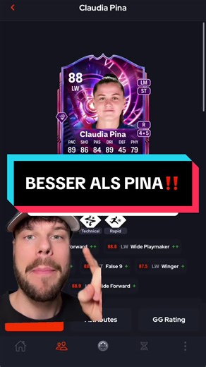 Besser als Pina: Ultimative Team Stats vergleichen