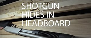 Shotgun Headboard
